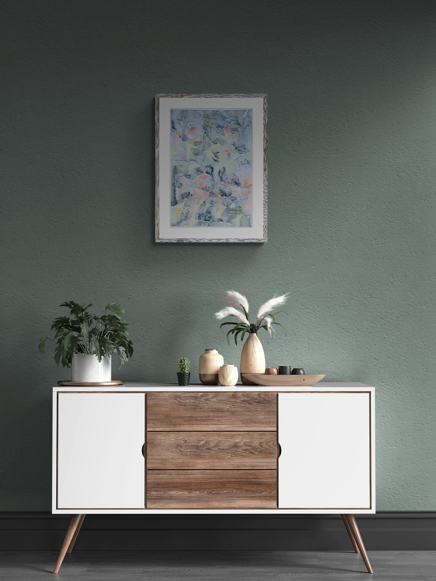 Abstract Pastels