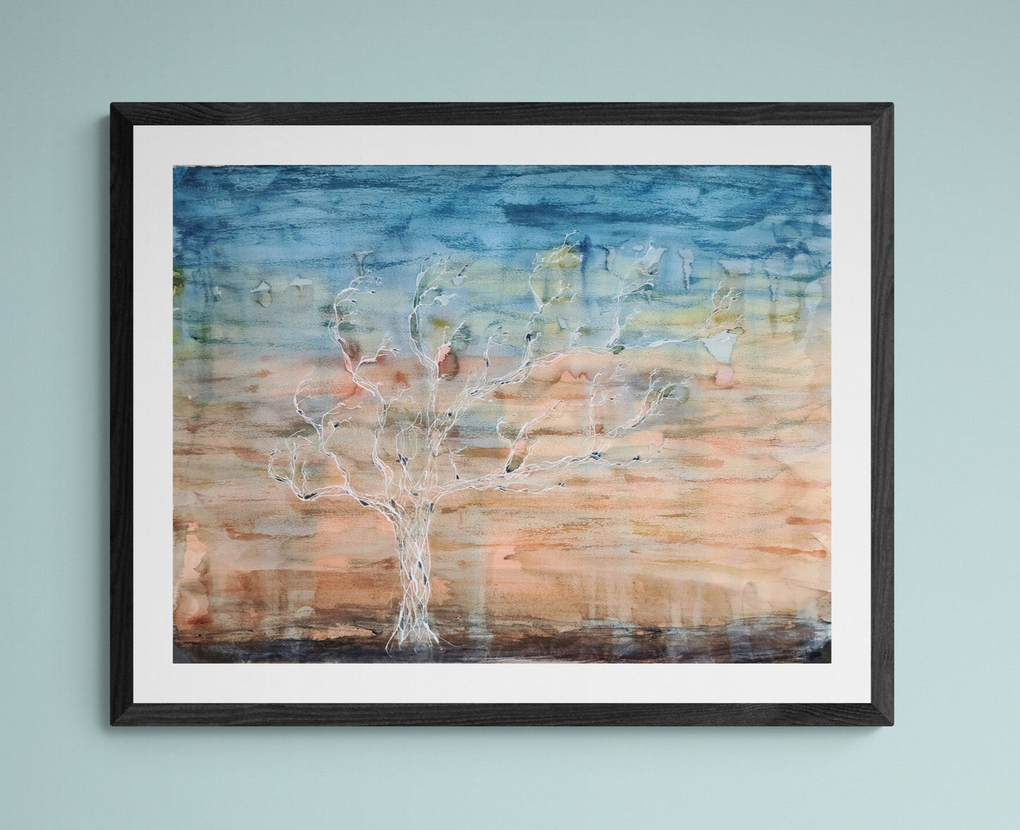 Canyon Gale watercolor painting
