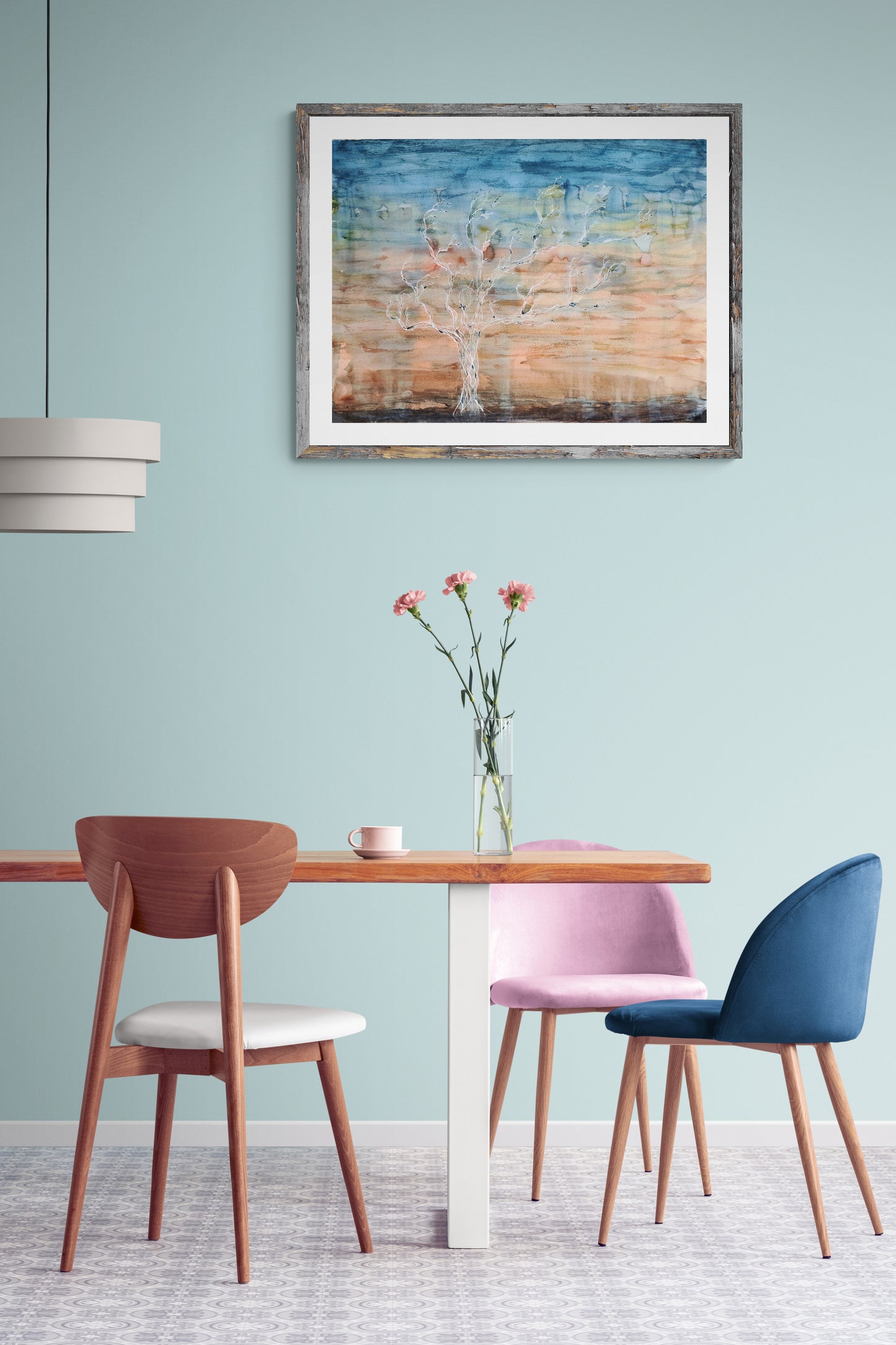 Canyon Gale watercolor painting