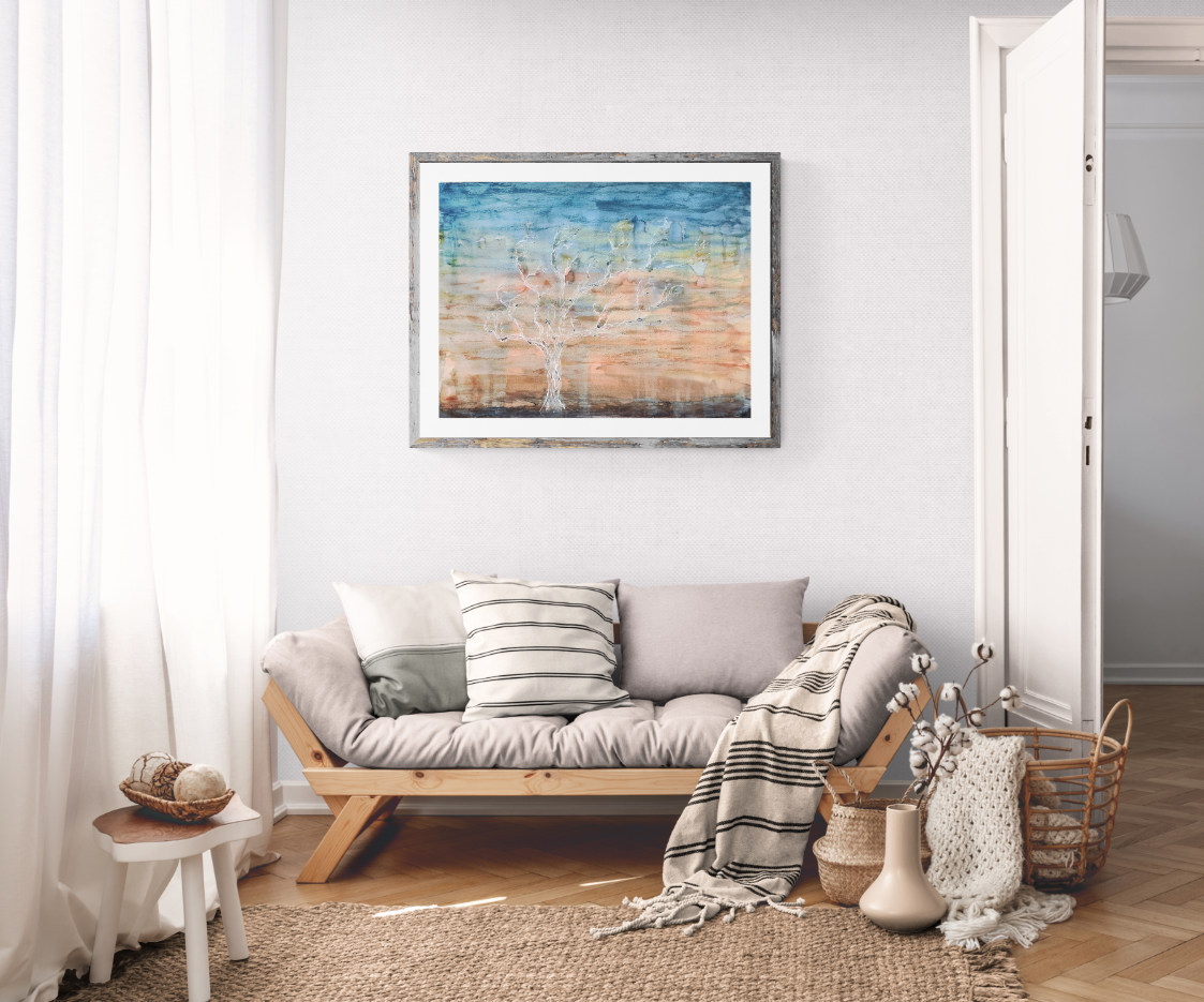 Canyon Gale watercolor painting