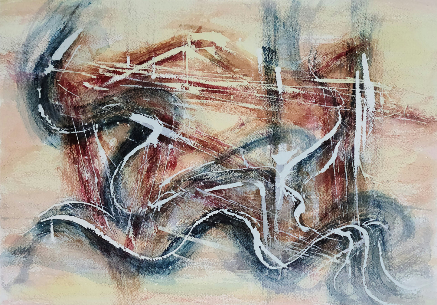 Identity watercolor painting