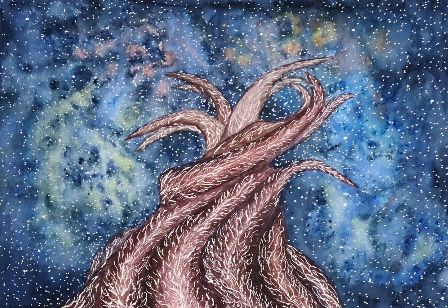 Universe Tree desktop wallpaper - digital download