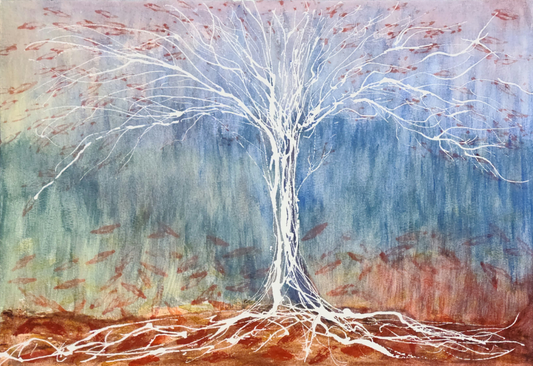 Seasons of Trees 3x5 Postcards - five (5)