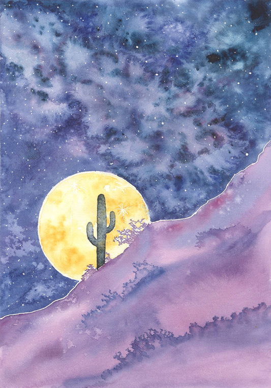 Saguaro Moon