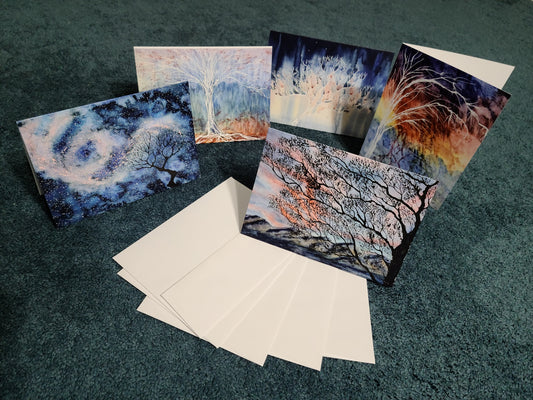Season of Trees Greeting Cards - pack of 5